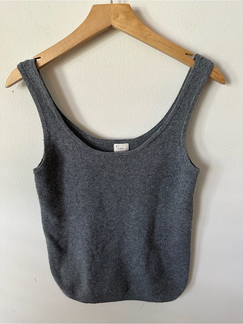 A New Day Fuzzy Knit Tank Top